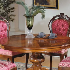 Tisch Mit Stühlen|Esszimmer Sets*Pharao24 Barock Design Essgruppe Adessa