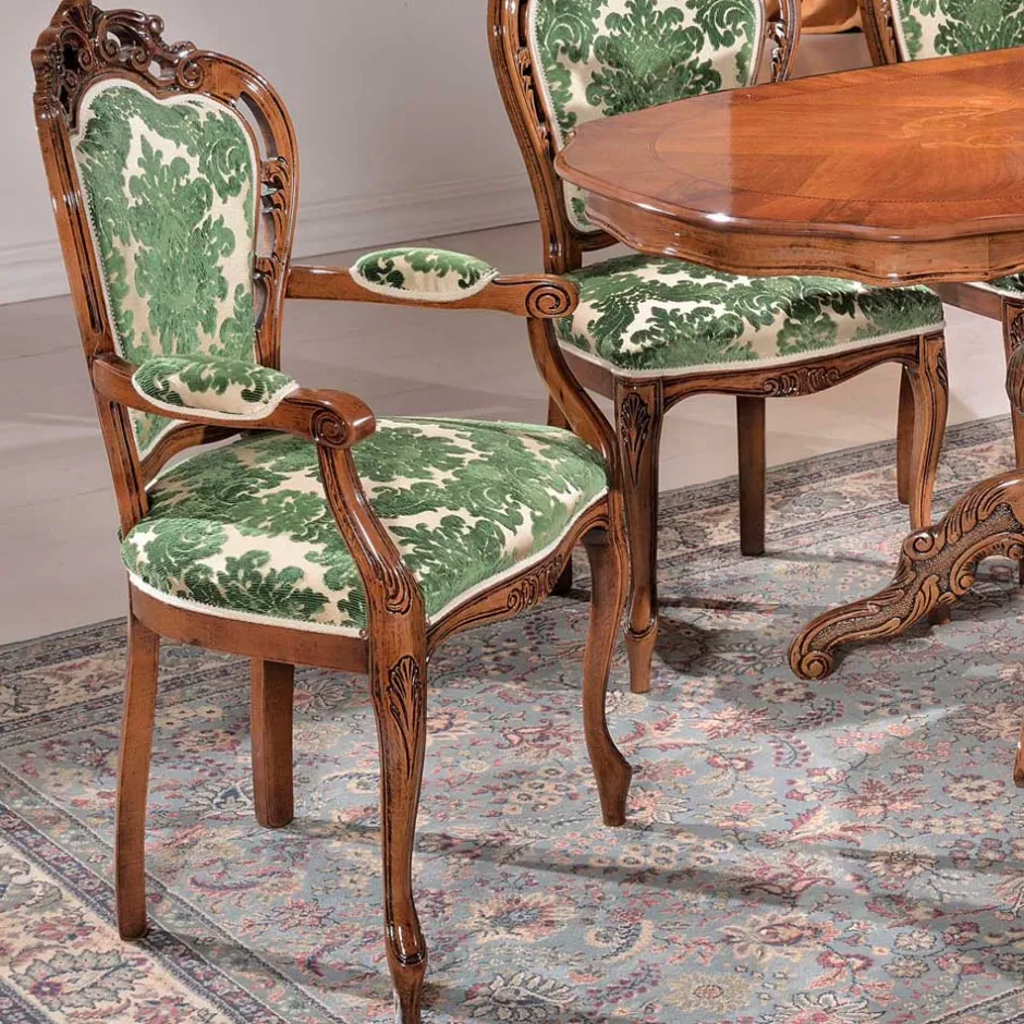 Pharao24 Barock Design Sitzgruppe Adessa> Tisch Mit Stühlen|Esszimmer Sets