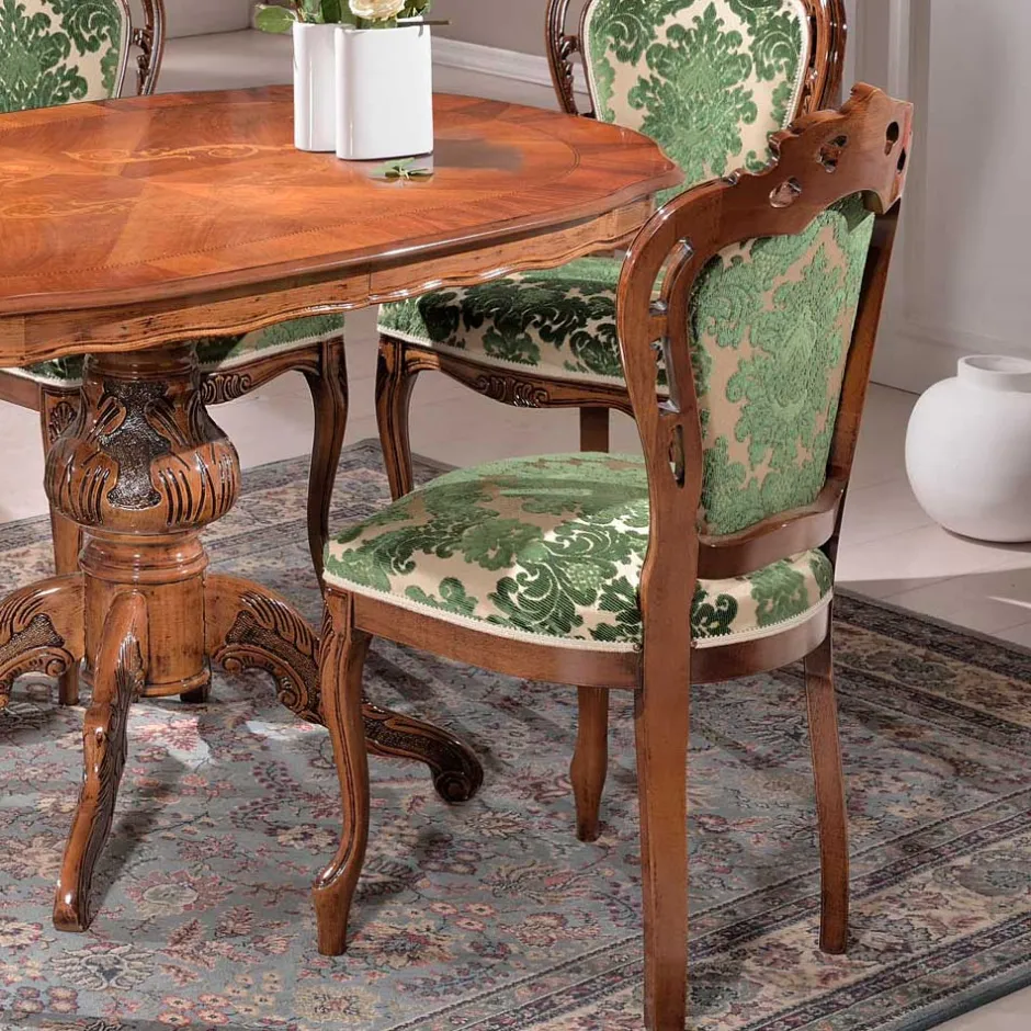 Pharao24 Barock Design Sitzgruppe Adessa> Tisch Mit Stühlen|Esszimmer Sets