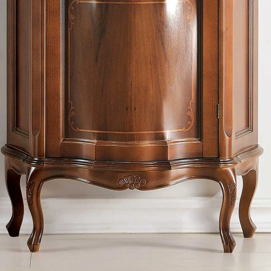 Pharao24 Barock Design Wohnwand Assolato> Wohnzimmerschrank|Massivholz Wohnwände