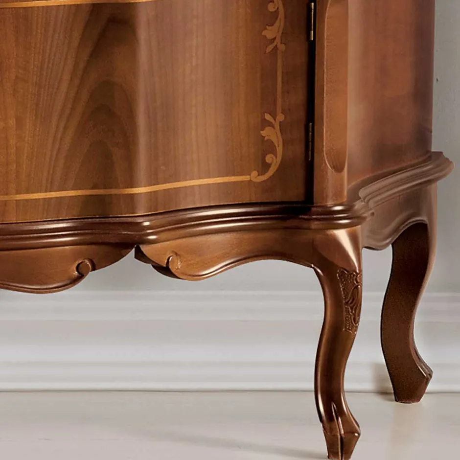 Pharao24 Barock Lowboard Assolato> Massivholz Tv Möbel|Fernsehtische