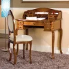 Pharao24 Barock Schreibtisch und Stuhl Marzonas> Computertische|Jugendschreibtische