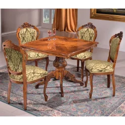 Tisch Mit Stühlen|Esszimmer Sets*Pharao24 Barocke Esszimmergruppe Picanura