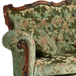 Polstermöbel|Wohnzimmercouch*Pharao24 Barockes Dreisitzer Sofa Altabeticas