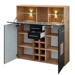 Barmöbel*Pharao24 Barschrank Beldar