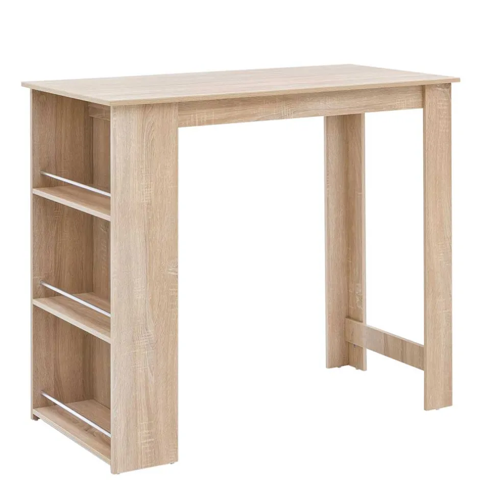 Pharao24 Bartisch mit Regal Matsu> Barmöbel