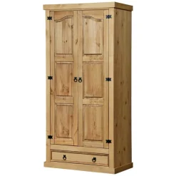 Pharao24 Bauernschrank Pathoma> Drehtürenschränke|Massivholz Kleiderschränke