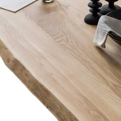 Küchentisch|Massivholztische*Pharao24 Baumkante Esstisch Nisora