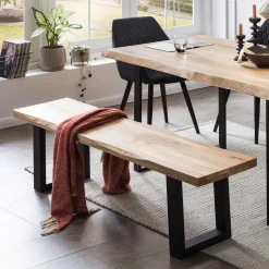 Pharao24 Baumkanten Bank Store> Küchenbank|Holzbänke