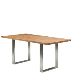 Pharao24 Baumkanten Esstisch Flacon> Küchentisch|Massivholztische