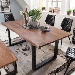 Küchentisch|Esstische*Pharao24 Baumkanten Esstisch Larencina