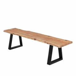 Küchenbank|Esszimmerbänke*Pharao24 Baumkanten Sitzbank Halvona