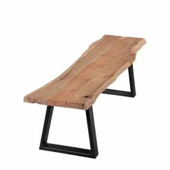 Küchenbank|Esszimmerbänke*Pharao24 Baumkanten Sitzbank Halvona