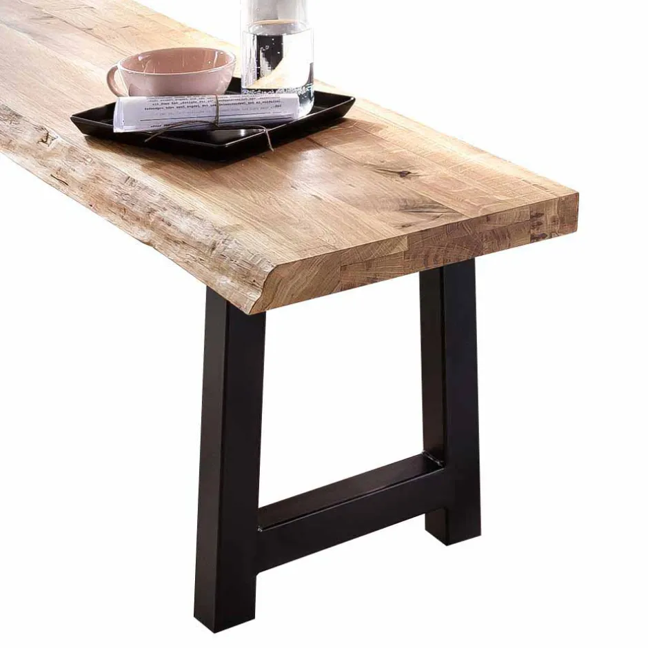 Pharao24 Baumkanten Sitzbank Ortensia> Küchenbank|Holzbänke