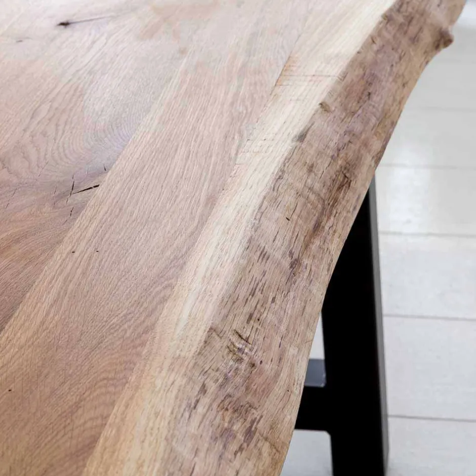 Pharao24 Baumkanten Sitzbank Ortensia> Küchenbank|Holzbänke