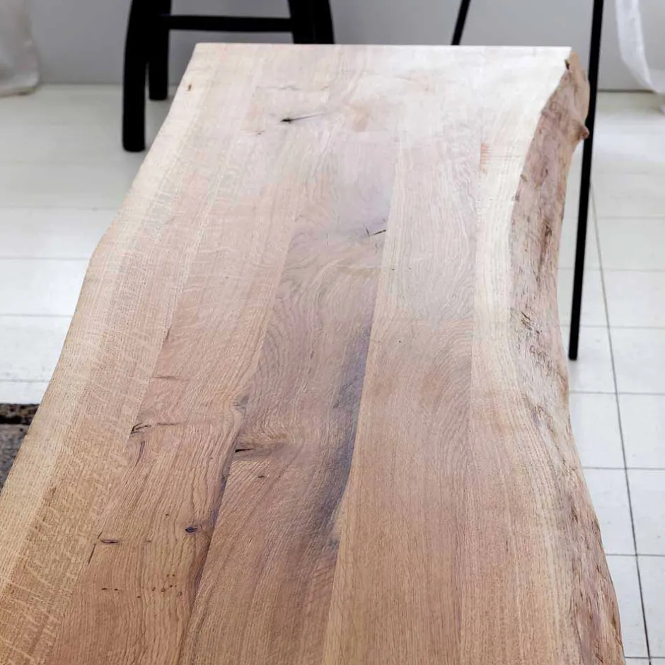 Pharao24 Baumkanten Sitzbank Ortensia> Küchenbank|Holzbänke