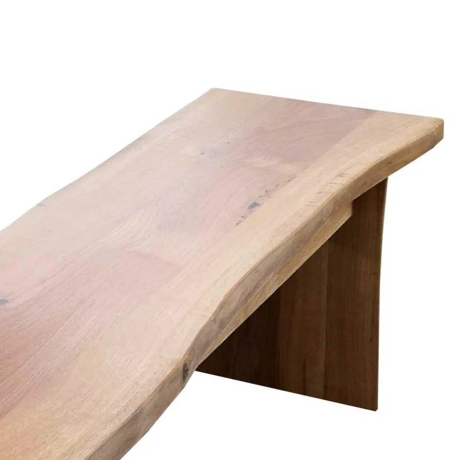 Küchenbank|Holzbänke*Pharao24 Baumkanten Sitzbank Varaldo