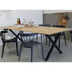 Küchentisch|Esstische*Pharao24 Baumkantentisch Basnia