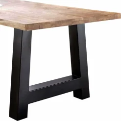 Küchentisch|Esstische*Pharao24 Baumkanten-Tisch Ortensia