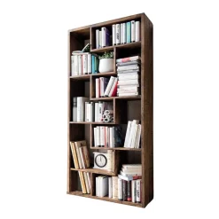 Pharao24 Bücher Regal Tamila> Wohnzimmerregale|Massivholzregale