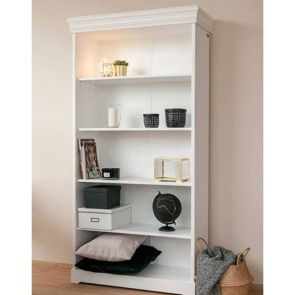 Pharao24 Bücherregal Aluko> Regalschränke|Wohnzimmerregale