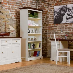 Regalschränke|Massivholzregale*Pharao24 Bücherregal Asendra