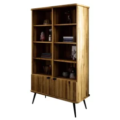 Wohnzimmerregale|Massivholzregale*Pharao24 Bücherregal Clantica