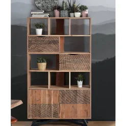 Massivholzregale|Bücherregale*Pharao24 Bücherregal Constantin