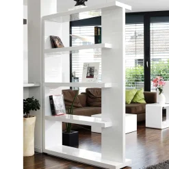 Pharao24 Bücherregal Gertrica> Wohnzimmerregale|Standregale