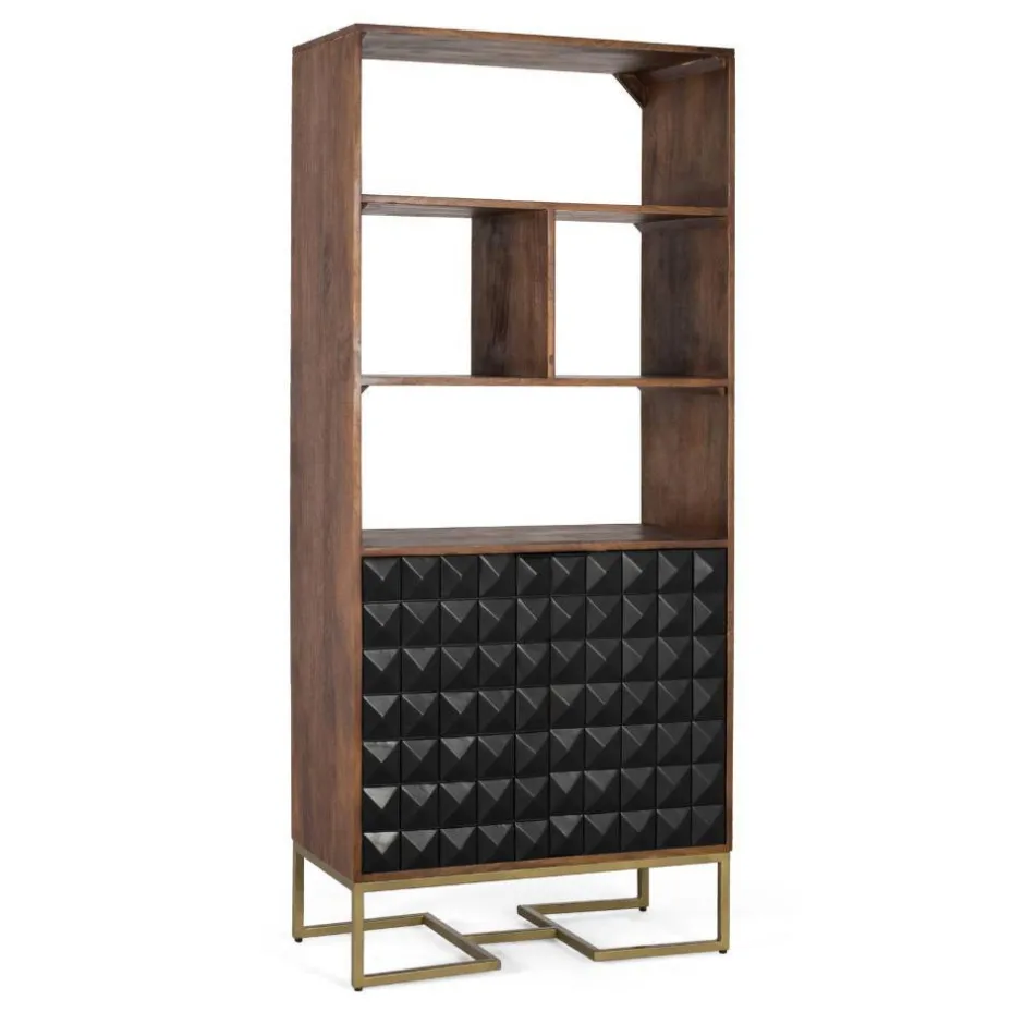 Pharao24 Bücherregal Jeans> Massivholzregale|Bücherregale