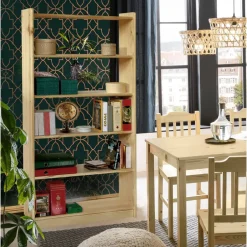 Pharao24 Bücherregal Tine> Massivholzregale|Bücherregale