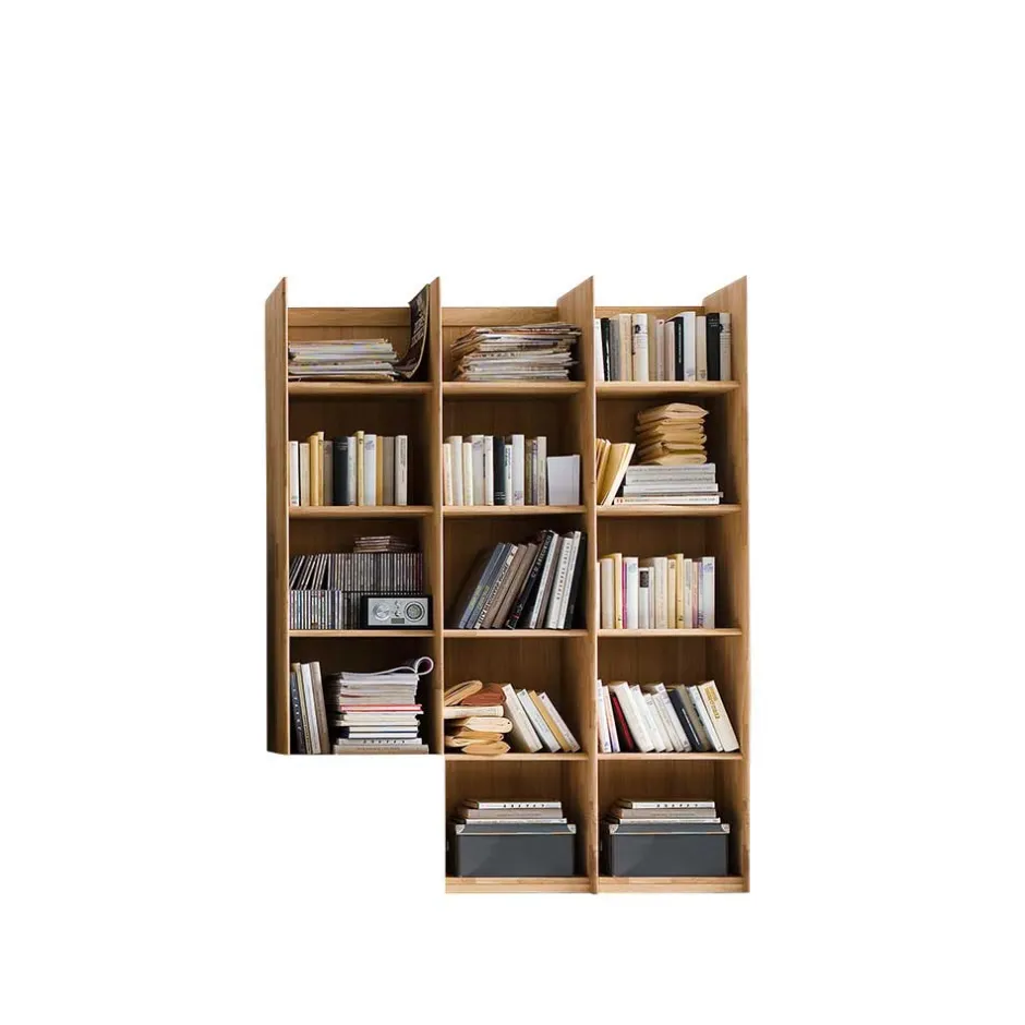 Pharao24 Bücherregal Vlarenzo> Regalschränke|Wohnzimmerregale