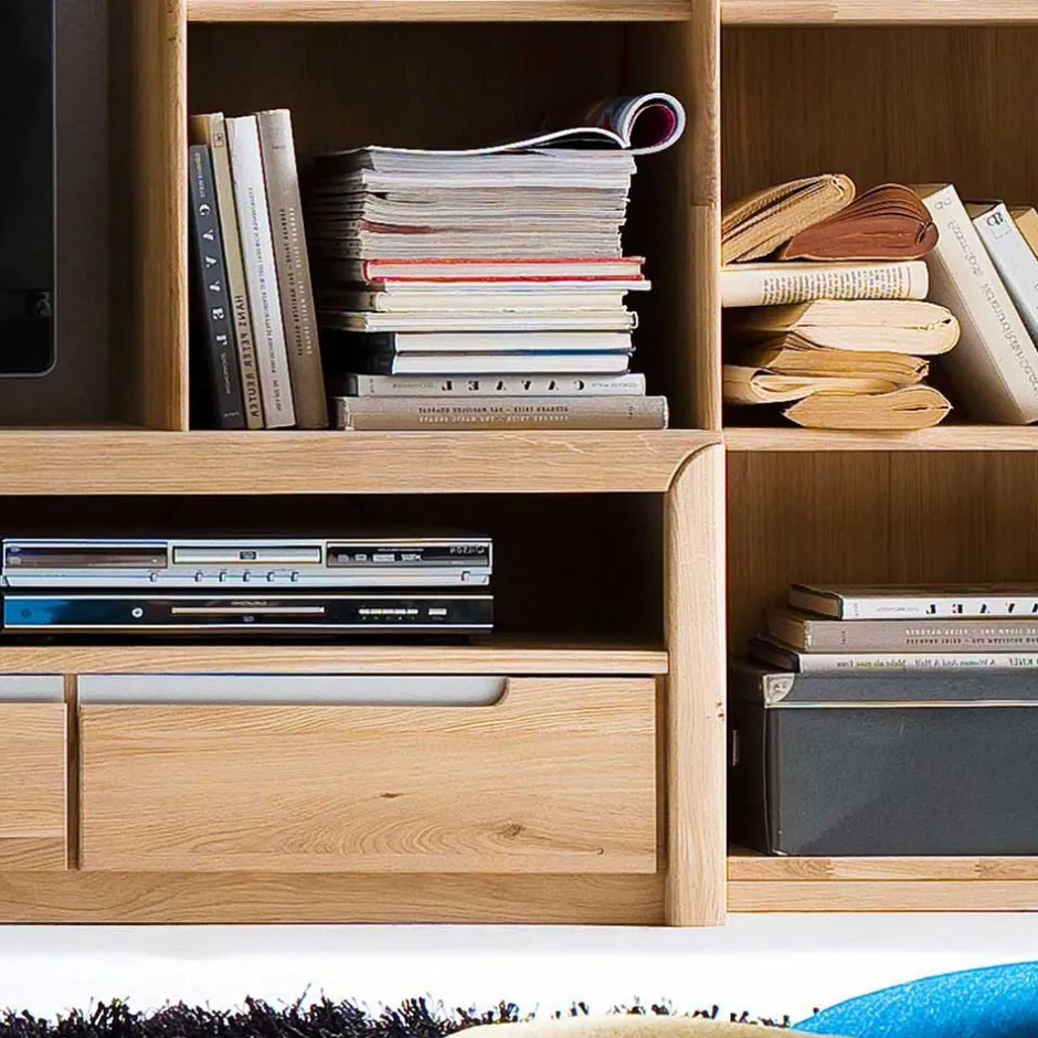 Pharao24 Bücherregal Vlarenzo> Regalschränke|Wohnzimmerregale