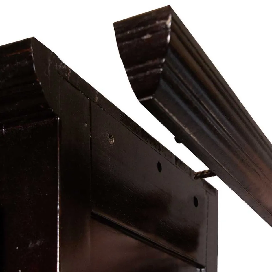 Wohnzimmerregale|Massivholzregale*Pharao24 Bücherschrank Provence