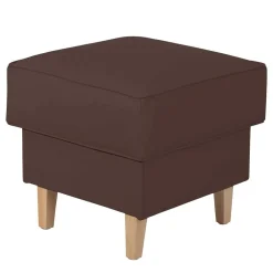 Pharao24 Beistellhocker Kunstleder Julian> Garderobenhocker