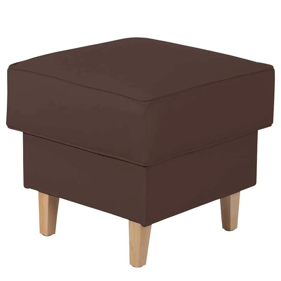 Pharao24 Beistellhocker Kunstleder Julian> Garderobenhocker