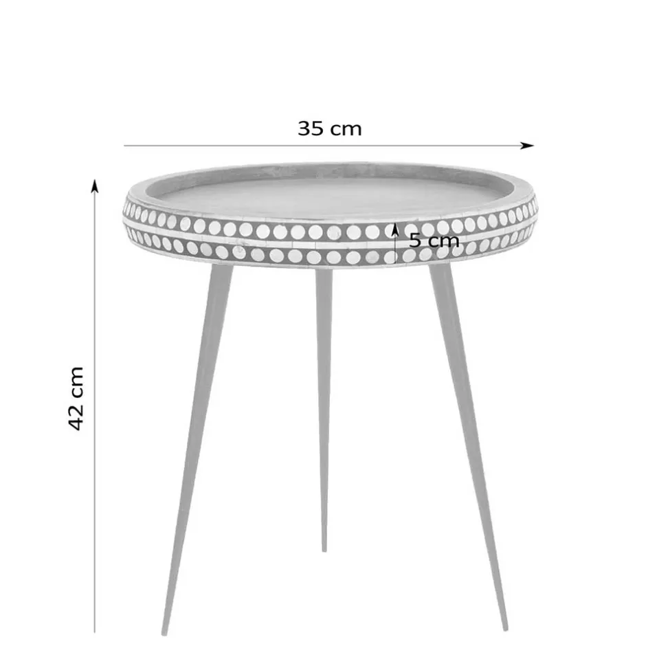 Pharao24 Beistelltisch Akura> Beistelltische