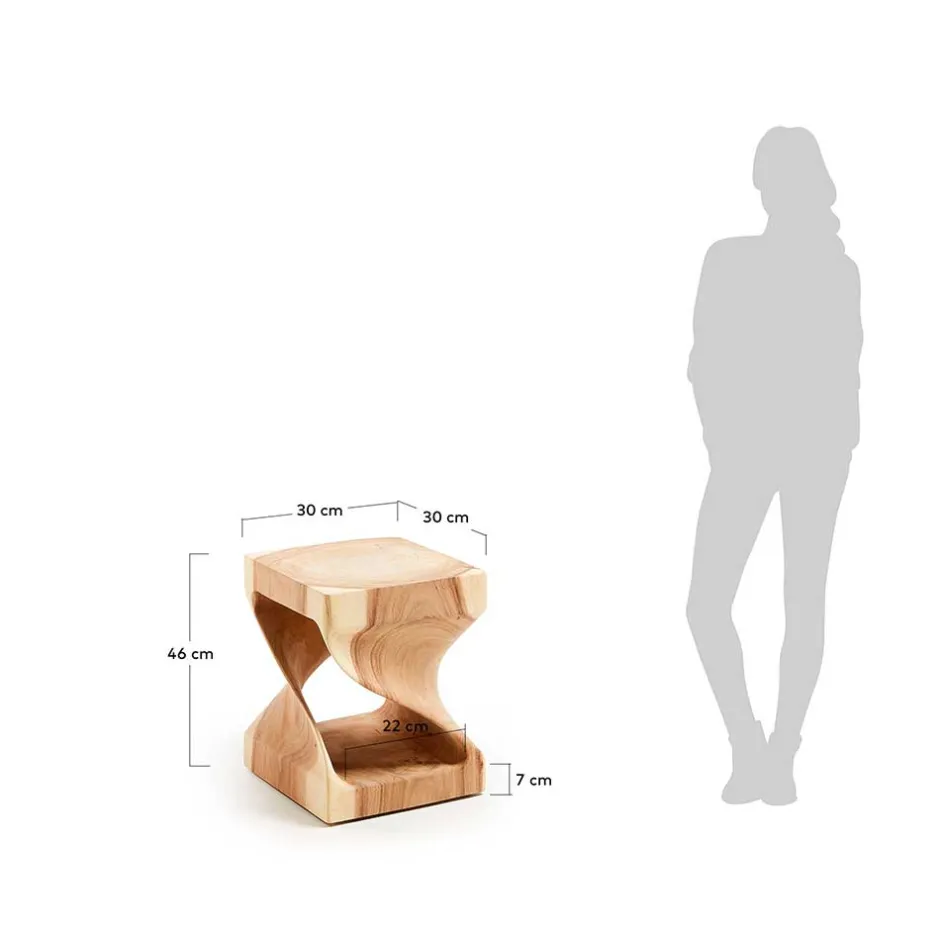 Wohnzimmertisch|Beistelltische*Pharao24 Beistelltisch Demphis