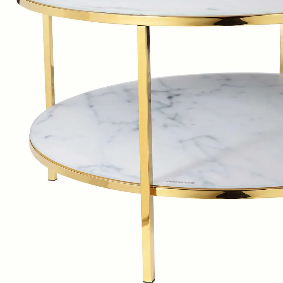 Glastische*Pharao24 Beistelltisch Epiros