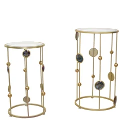 Pharao24 Beistelltisch Jastin> Telefontische|Glastische