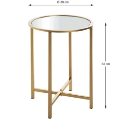 Beistelltische|Couchtische*Pharao24 Beistelltisch Joella