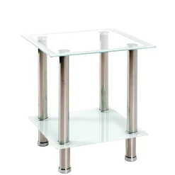 Glastische*Pharao24 Beistelltisch Mailak