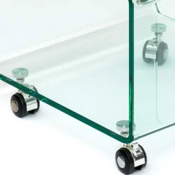 Wohnzimmertisch|Beistelltische*Pharao24 Beistelltisch mit Rollen Marissa