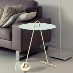 Telefontische|Glastische*Pharao24 Beistelltisch Plugravis