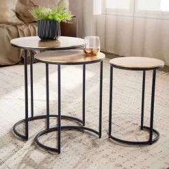 Telefontische*Pharao24 Beistelltisch Satz Nurziana