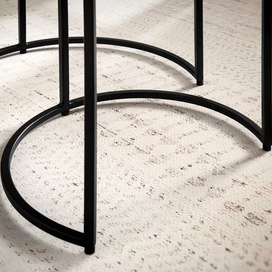 Telefontische*Pharao24 Beistelltisch Satz Nurziana