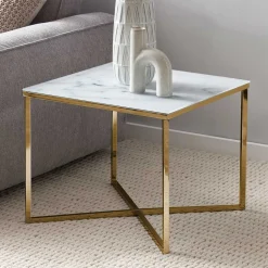 Glastische*Pharao24 Beistelltisch Sofa Watenora