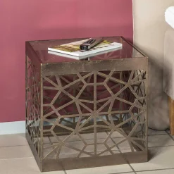 Pharao24 Beistelltisch Spring> Glastische