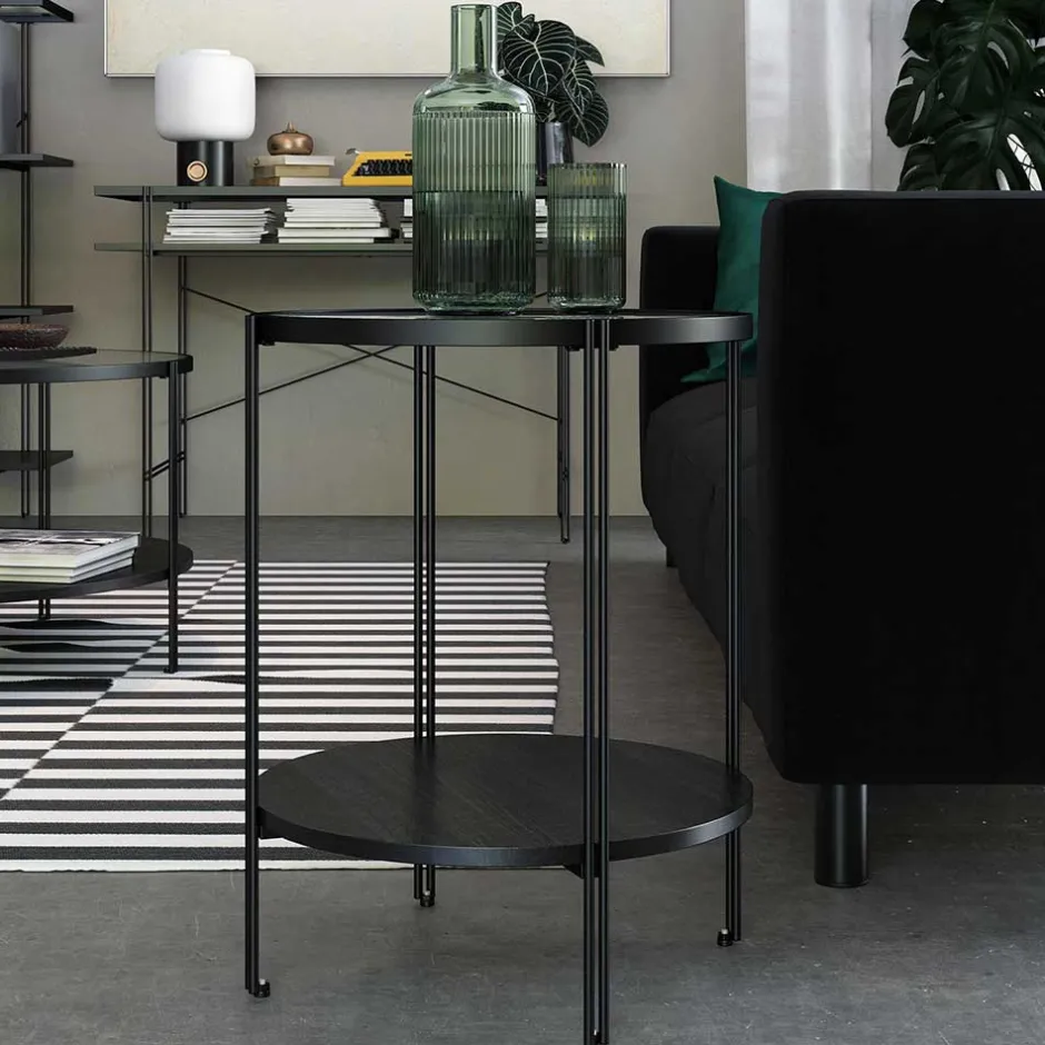 Telefontische|Glastische*Pharao24 Beistelltisch Tora