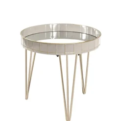 Glastische*Pharao24 Beistelltisch Veccio